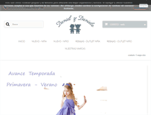 Tablet Screenshot of danielydaniela.com